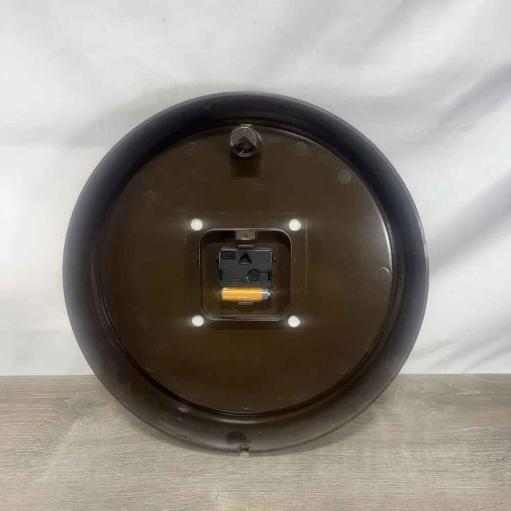 SETH THOMAS 24HR Military Time Wall Clock Model 0708  1-AA Battery 1984